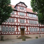 Historische Fachwerkfassade, Dekanat, Bad Hersfeld